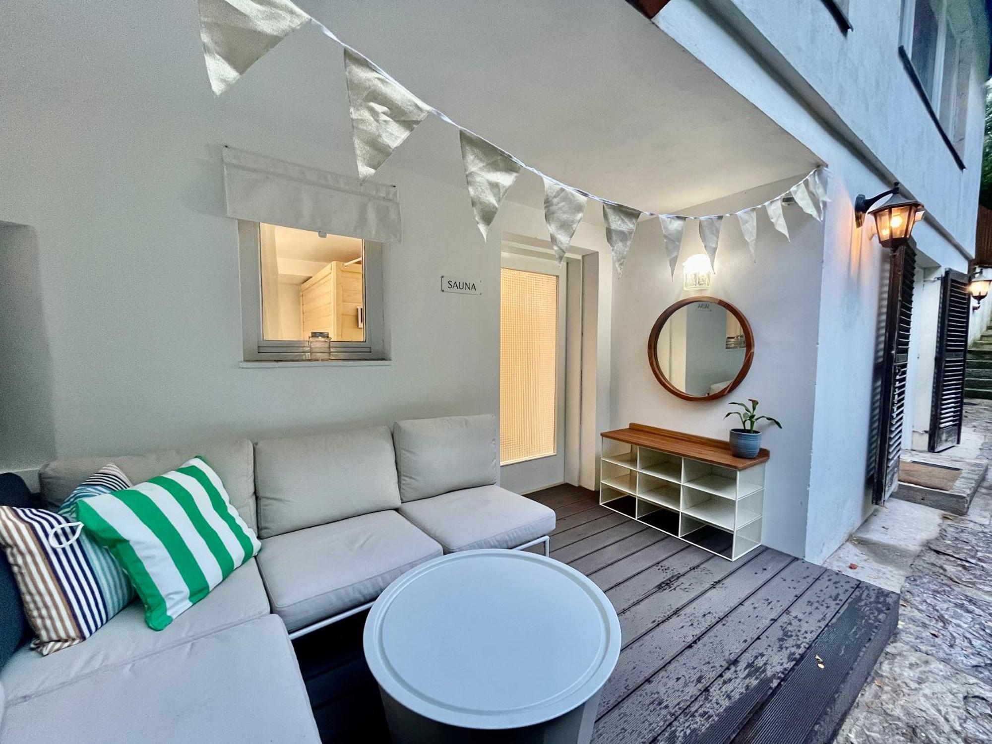 Altstadt Apartments Melk Mit Sauna エクステリア 写真